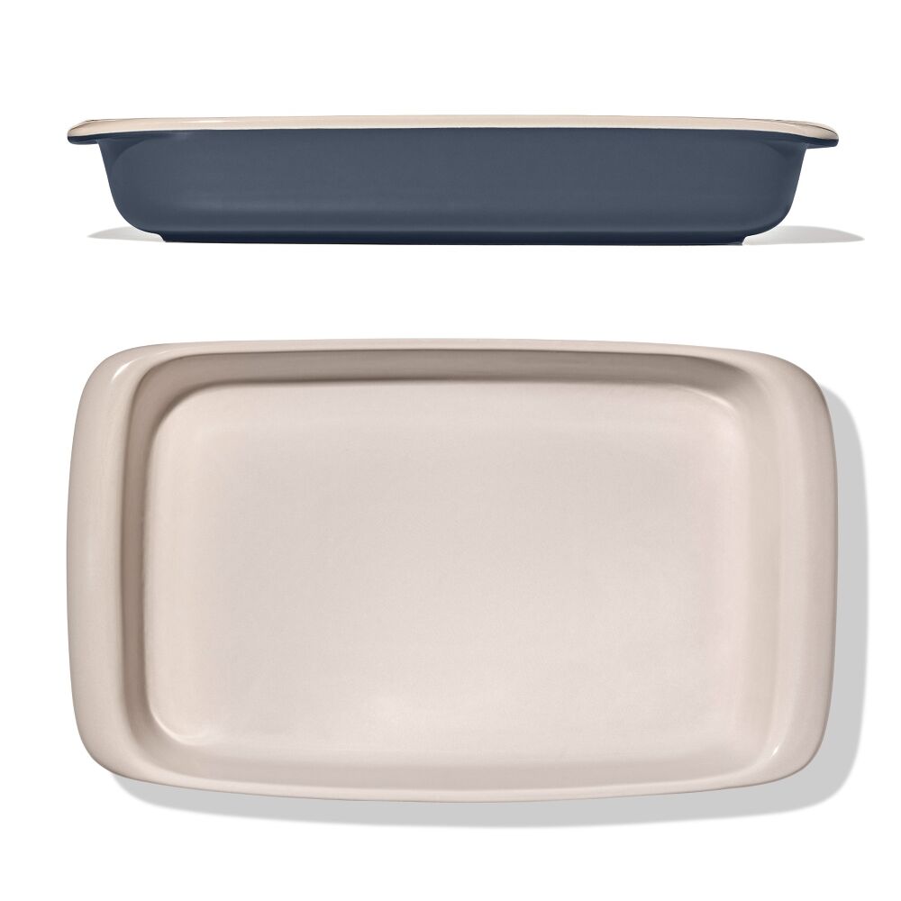 3 Qt Rectangular Stoneware Baking Dish G3