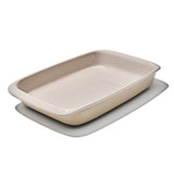 3 Qt Rectangular Stoneware Baking Dish H9