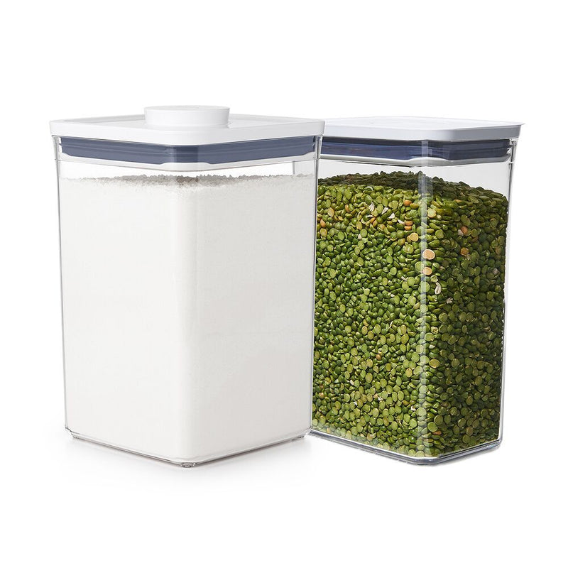 POP Container - Rectangle Medium (2.7 Qt.) & POP Container - Big Square Medium (4.4 Qt.) Bundle D6