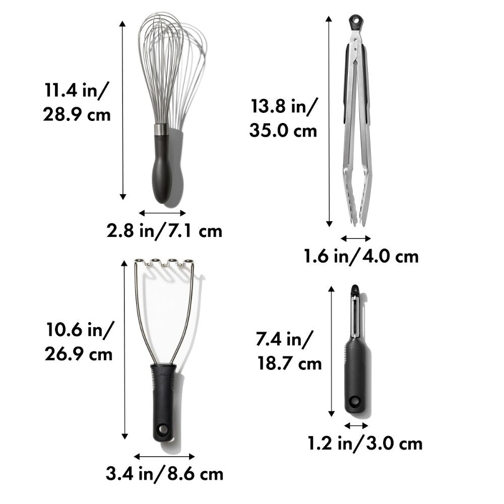 4 Piece Essential Kitchen Tool Set K6