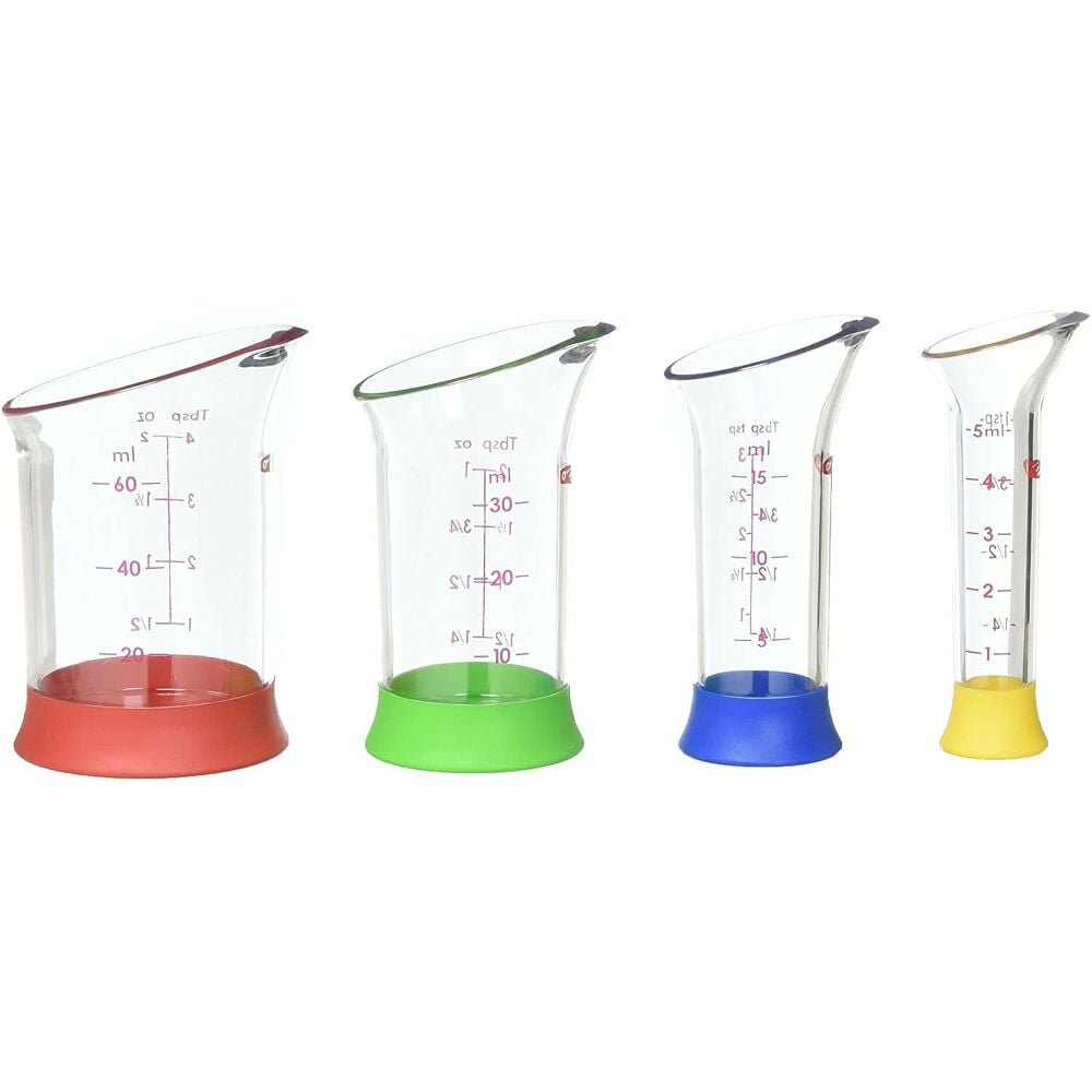 4 Piece Mini Measuring Beaker Set J8
