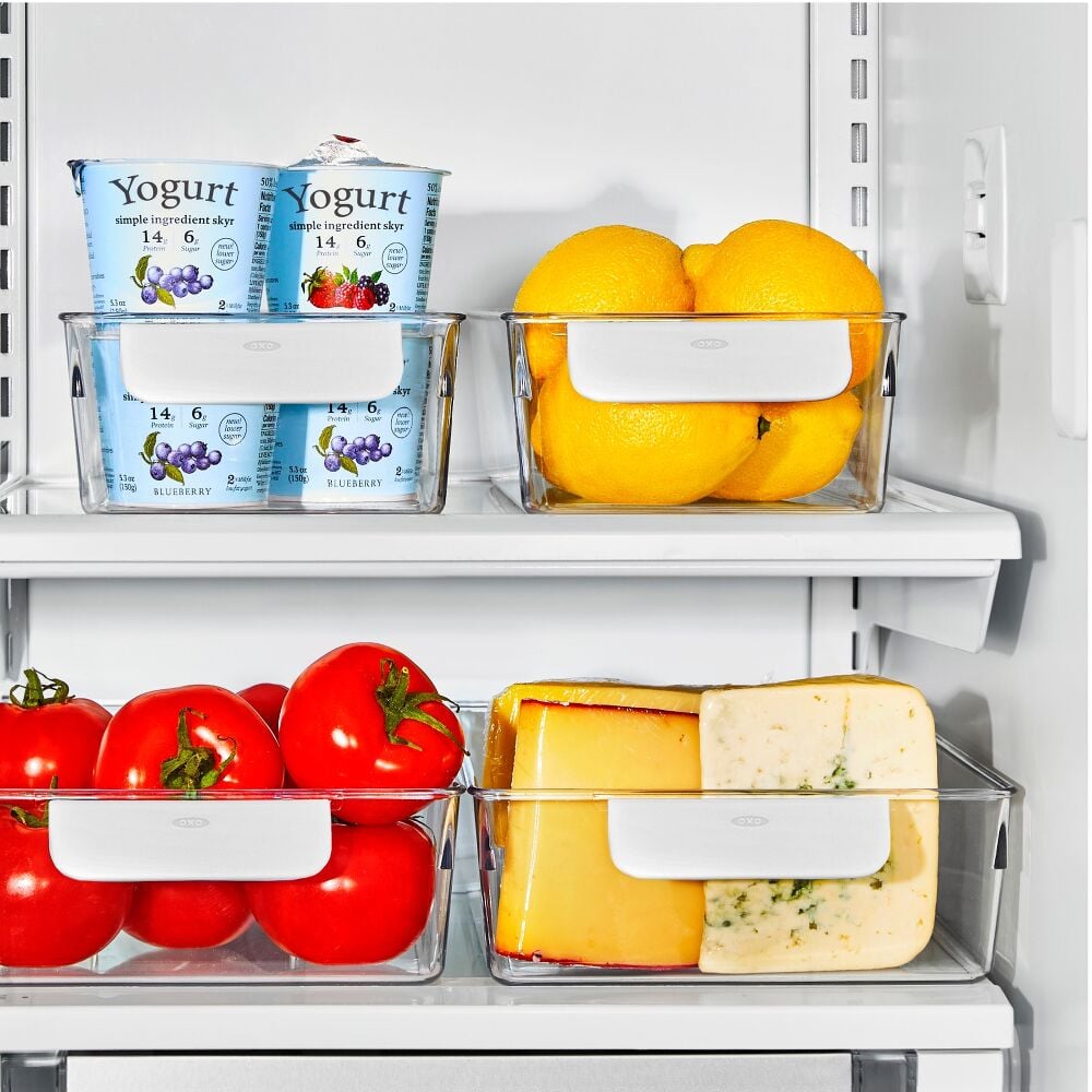 4 Piece Refrigerator Storage Bin Starter Set R9
