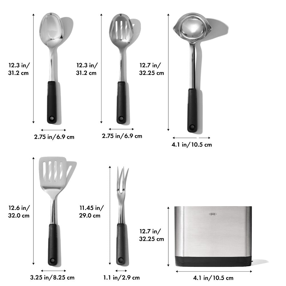 6-piece Prep & Serve Kitchen Tool Set S9