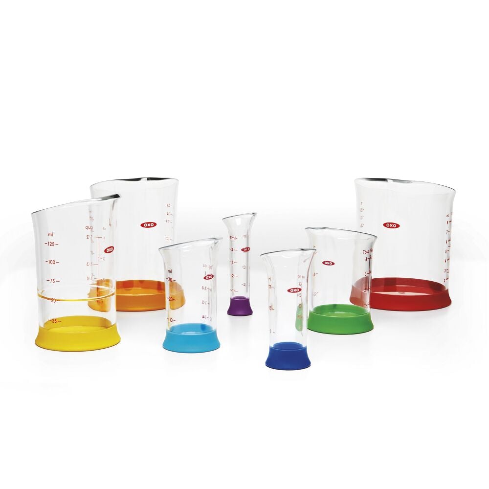 7 Piece Liquid Measuring Beaker Set K7