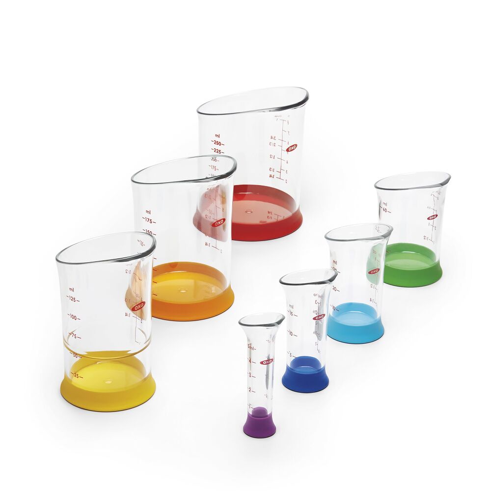 7 Piece Liquid Measuring Beaker Set K7