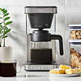 8-Cup Coffee Maker with Podless Single-Serve Function and Glass Carafe M8