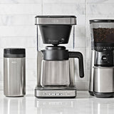 8-Cup Coffee Maker with Podless Single-Serve Function and Glass Carafe Y6