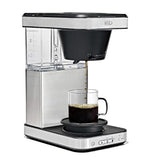 8-Cup Coffee Maker with Podless Single-Serve Function and Glass Carafe Y6