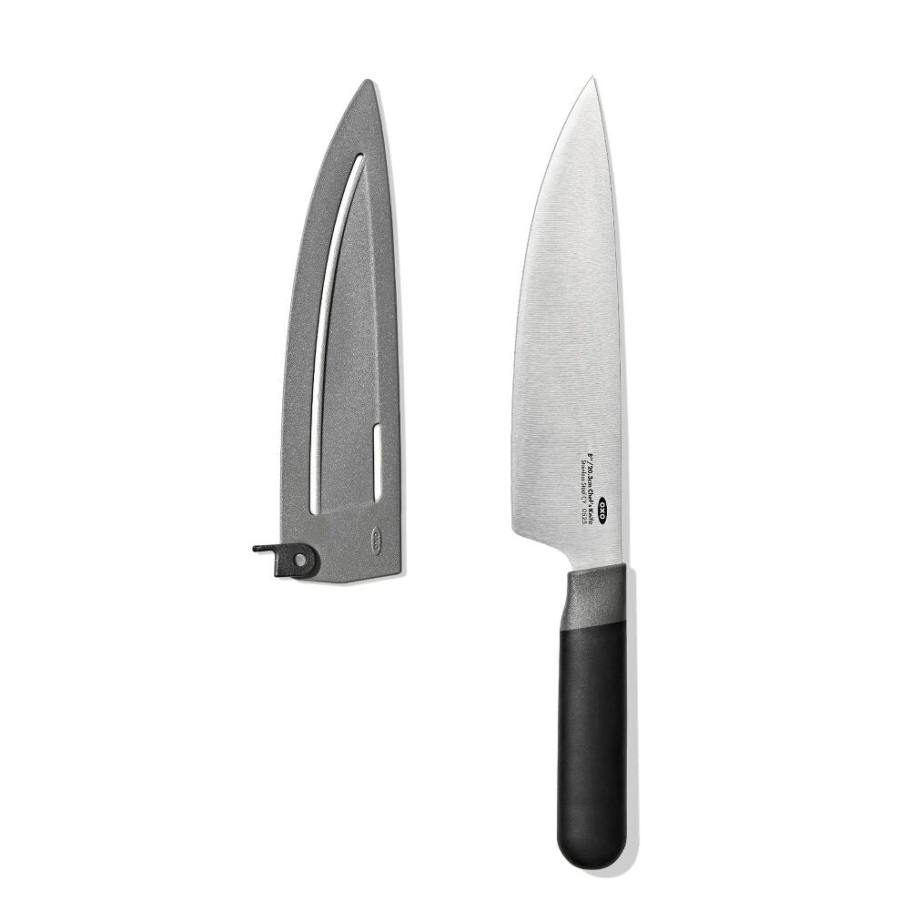 8 in Chefs Knife with Locking Sheath R5