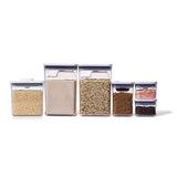 8-Piece POP Container Baking Set & POP Container - Big Square Short (2.8 Qt.) Bundle T3