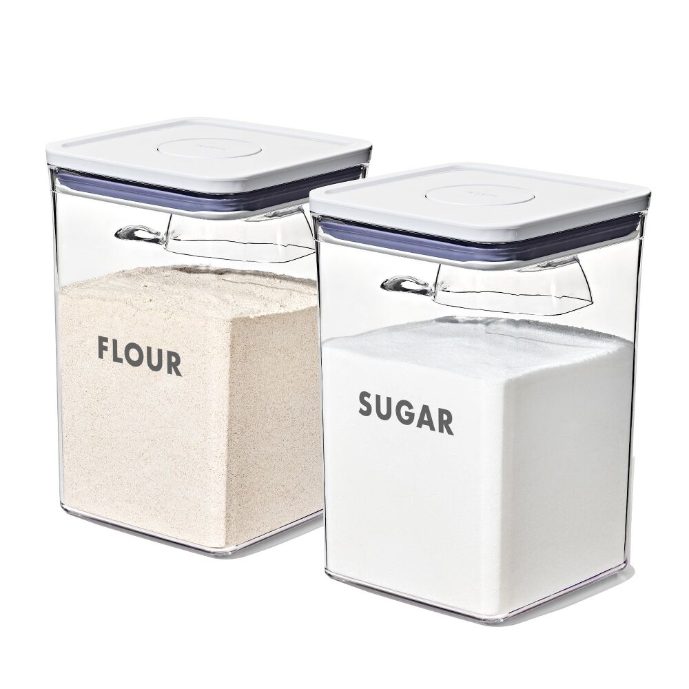 8-Piece Prelabeled Baking POP Container Set P4