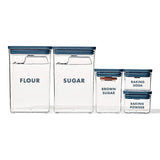8-Piece Prelabeled Baking POP Container Set P4