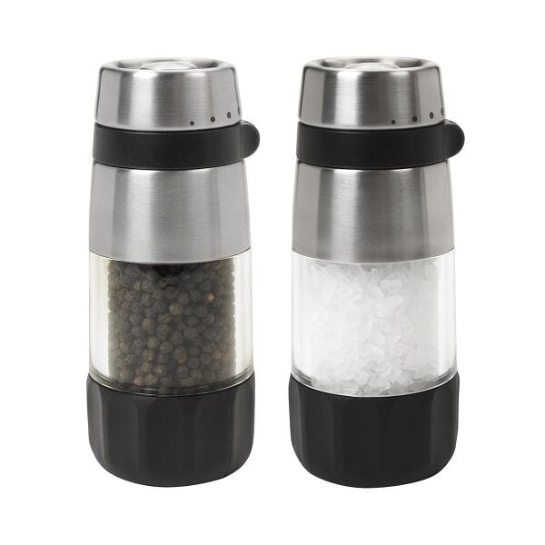 Accent Mess-Free Salt & Pepper Grinder Set K2