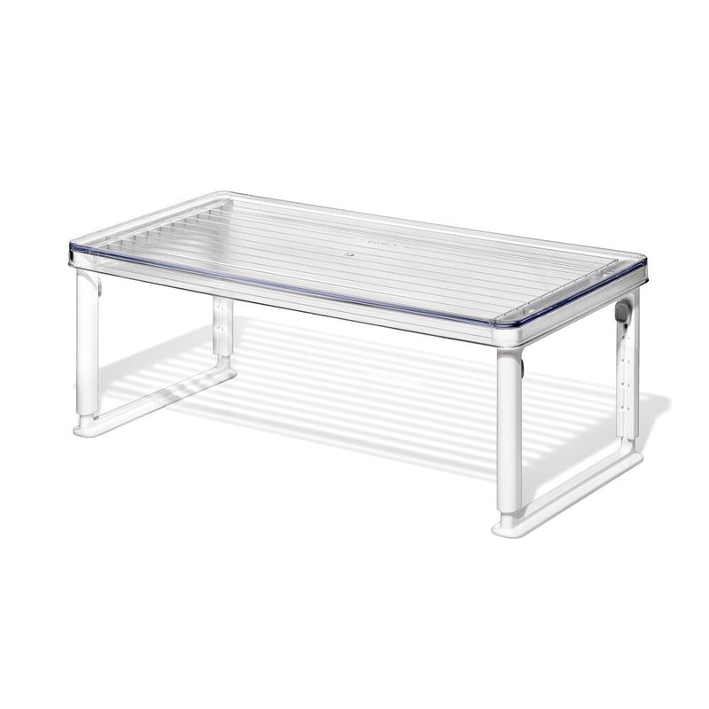 Adjustable Refrigerator Shelf Riser V4