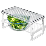 Adjustable Refrigerator Shelf Riser V4