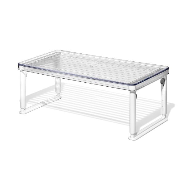 Adjustable Refrigerator Shelf Riser V4