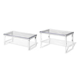 Adjustable Refrigerator Shelf Riser V4