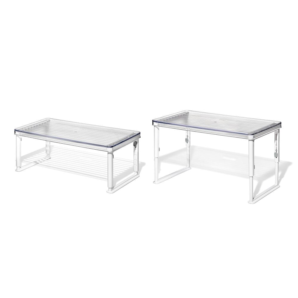 Adjustable Refrigerator Shelf Riser V4