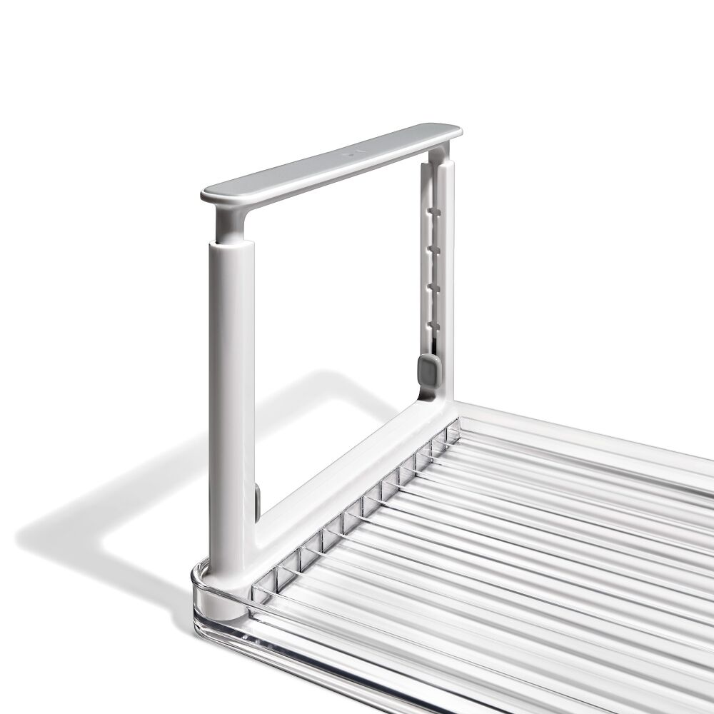 Adjustable Refrigerator Shelf Riser V4