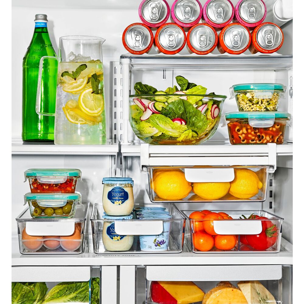 Adjustable Refrigerator Storage Bin I7