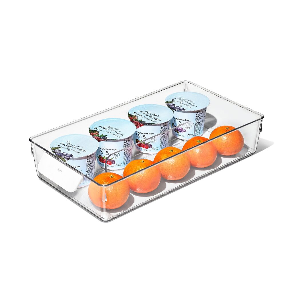 Adjustable Refrigerator Storage Bin I7