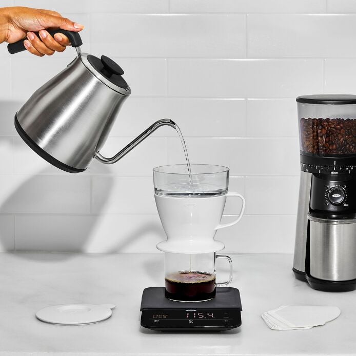 Adjustable Temperature Pour-Over Kettle A4