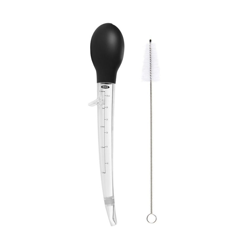 Angled Baster With Cleaning Brush U0