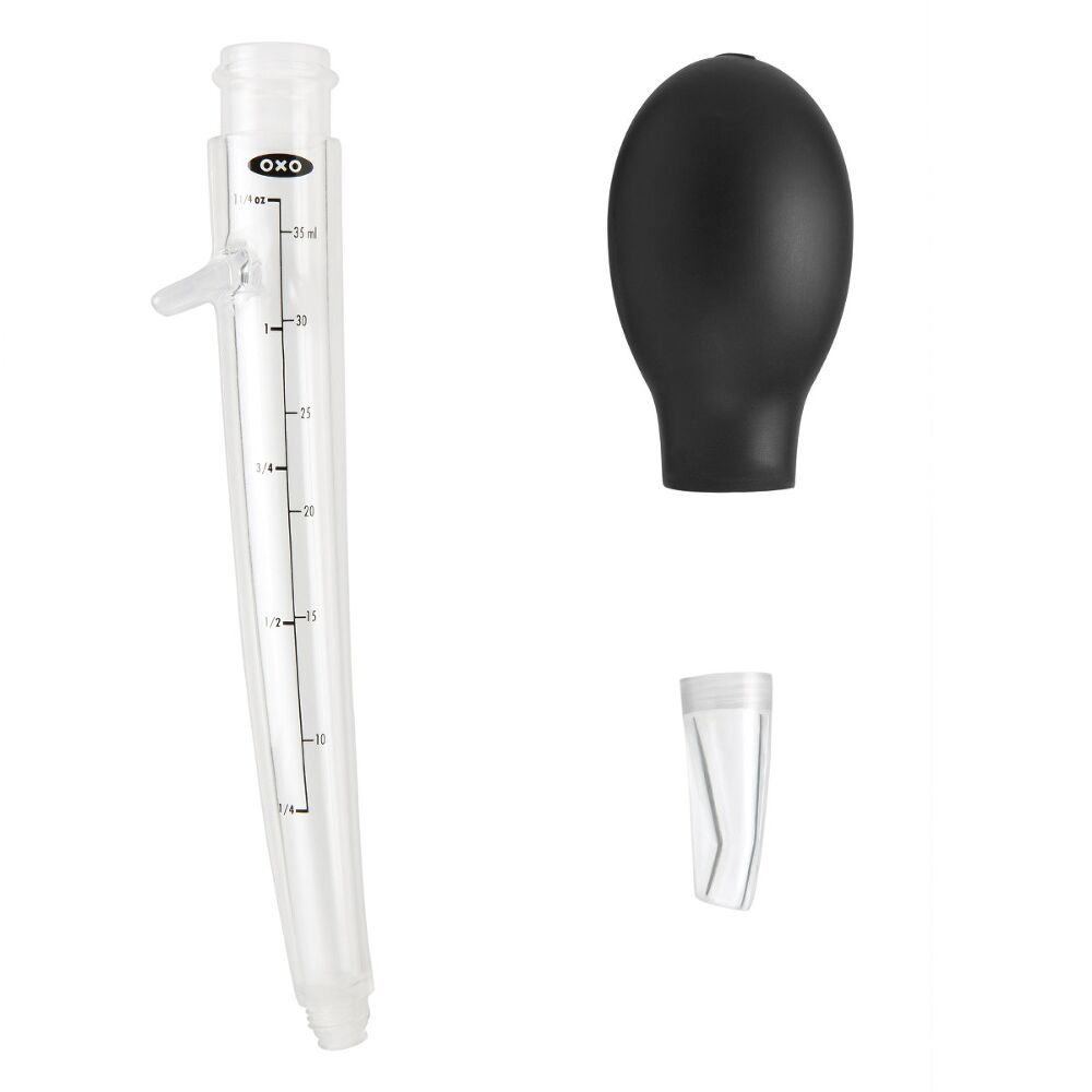 Angled Baster With Cleaning Brush U0