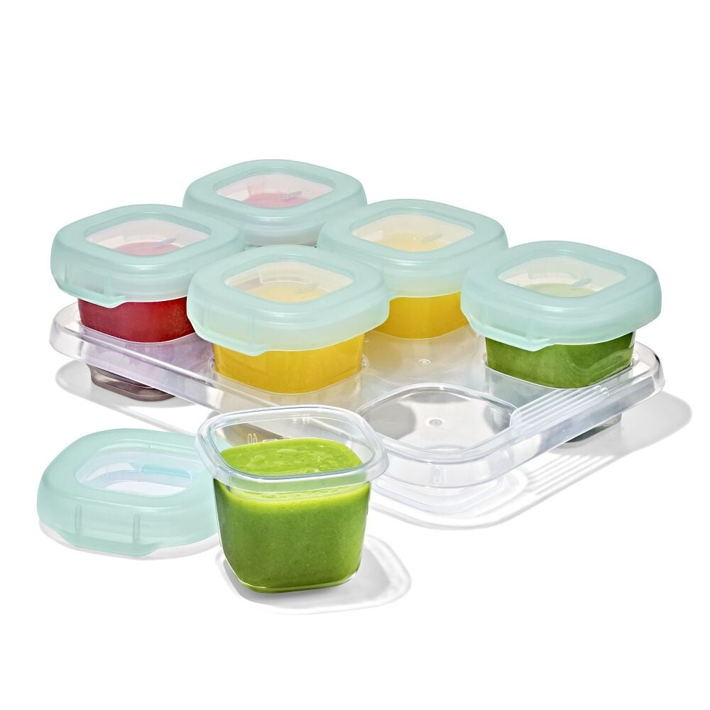 Baby Blocks Food Storage Containers (2 oz) - Opal Z3
