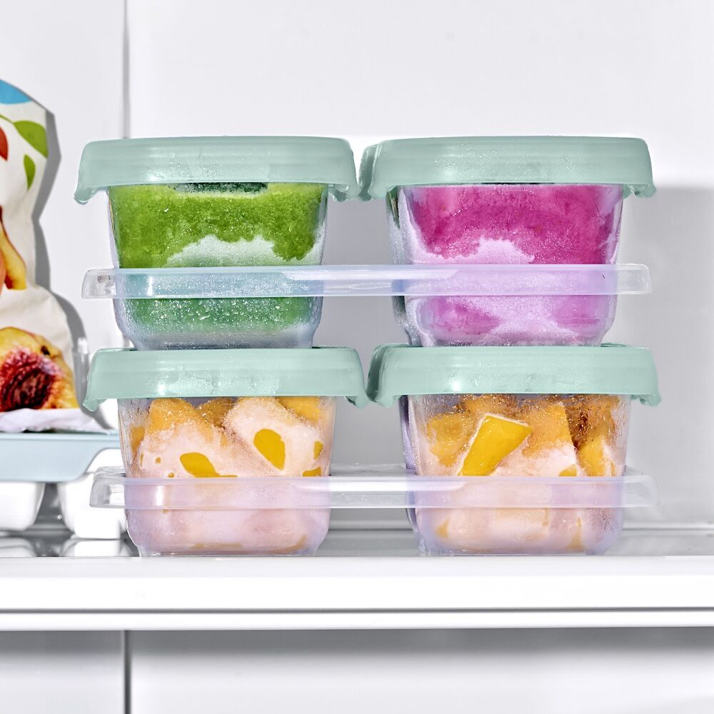 Baby Blocks Food Storage Containers (6 oz) - Opal B0