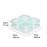 Baby Blocks Food Storage Containers (6 oz) - Opal B0