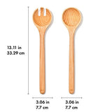 Beechwood Salad Servers – 2-Piece Set Q5