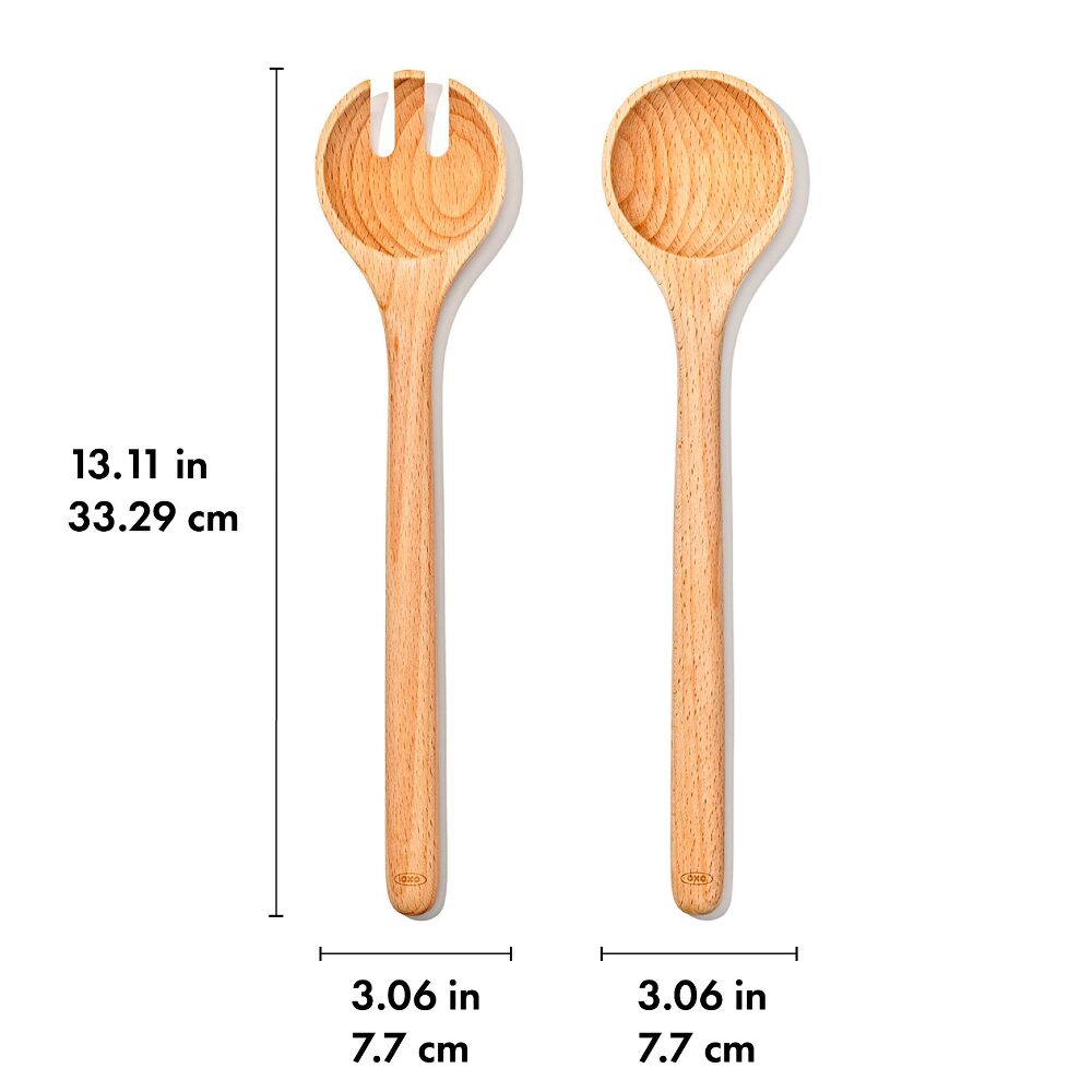 Beechwood Salad Servers – 2-Piece Set Q5