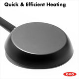 Carbon Steel Obsidian Series 10-Inch Frypan with Silicone Sleeve N4