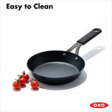 Carbon Steel Obsidian Series 8-Inch Frypan with Silicone Sleeve N3