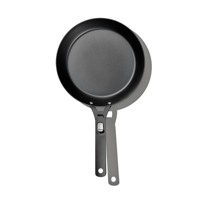 Carbon Steel With Removable Handle 10in Pan D6
