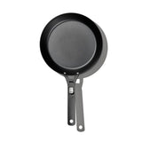 Carbon Steel With Removable Handle 10in Pan D6