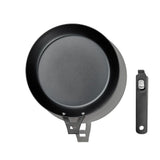 Carbon Steel With Removable Handle 10in Pan D6