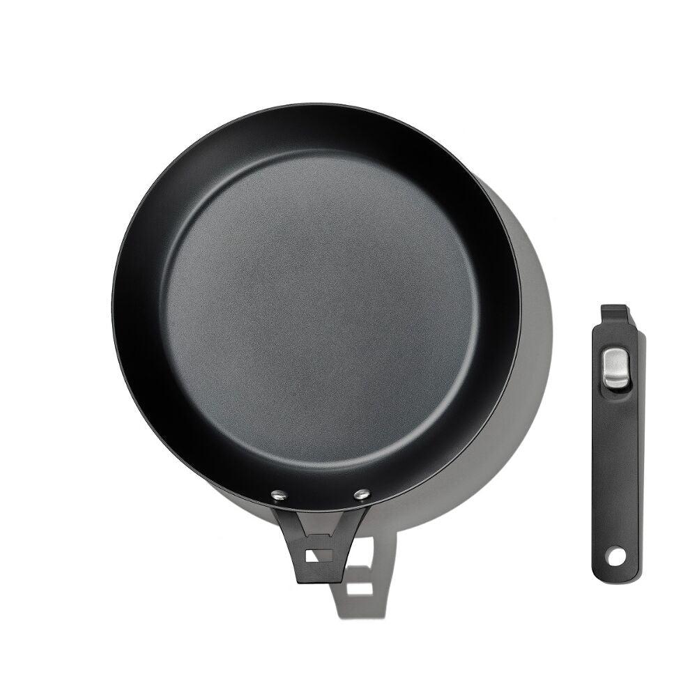 Carbon Steel With Removable Handle 10in Pan D6