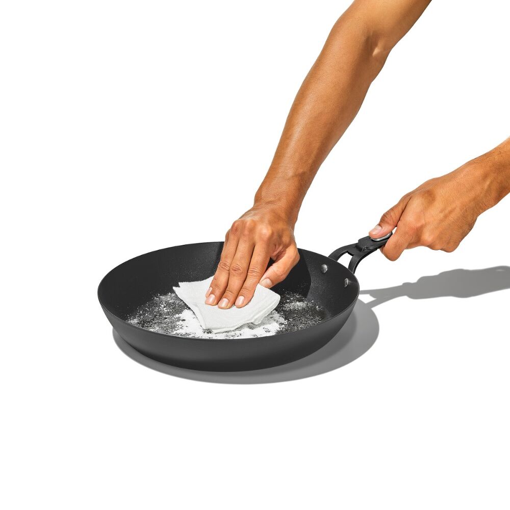 Carbon Steel With Removable Handle 10in Pan D6