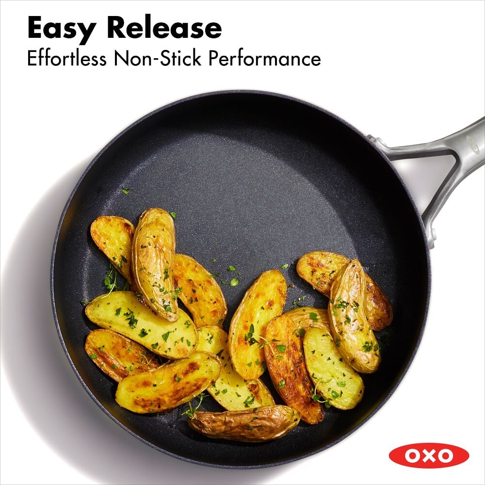 Ceramic Professional Non-Stick 3-Quart Sauté Pan with Lid M8
