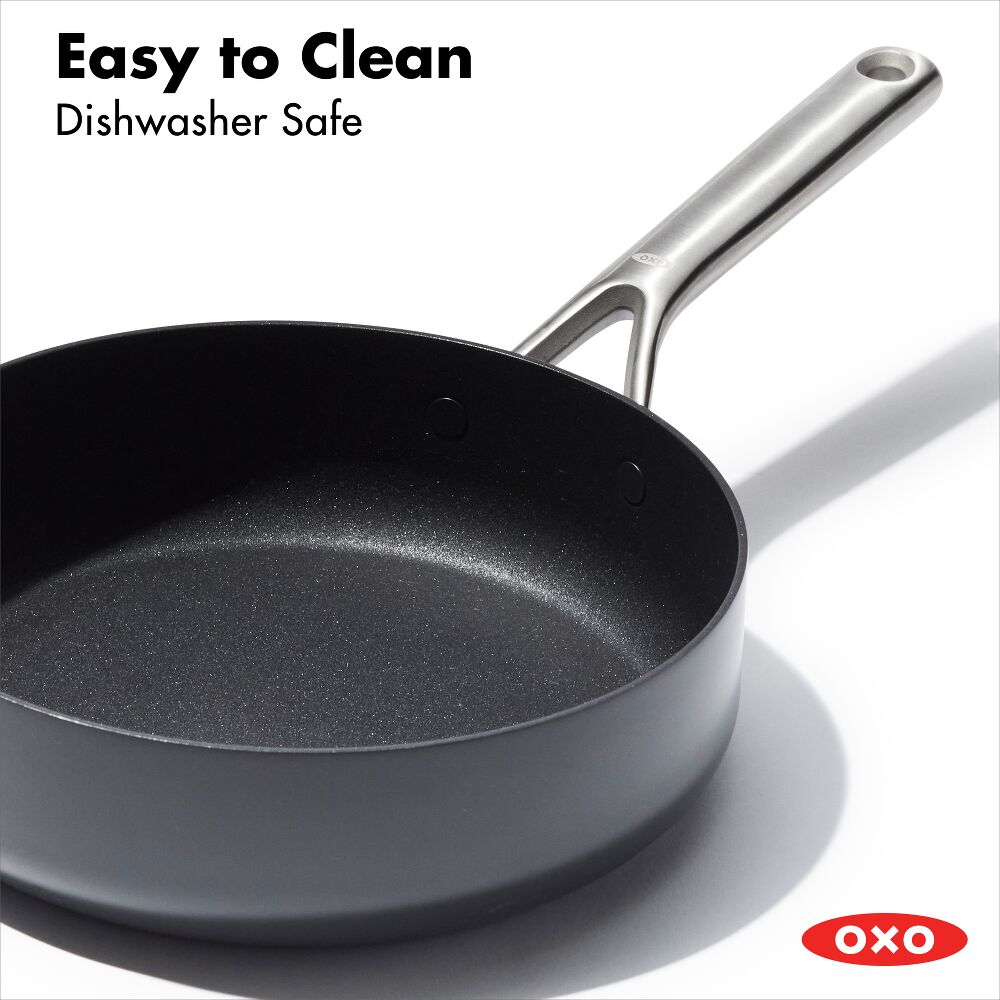 Ceramic Professional Non-Stick 3-Quart Sauté Pan with Lid M8