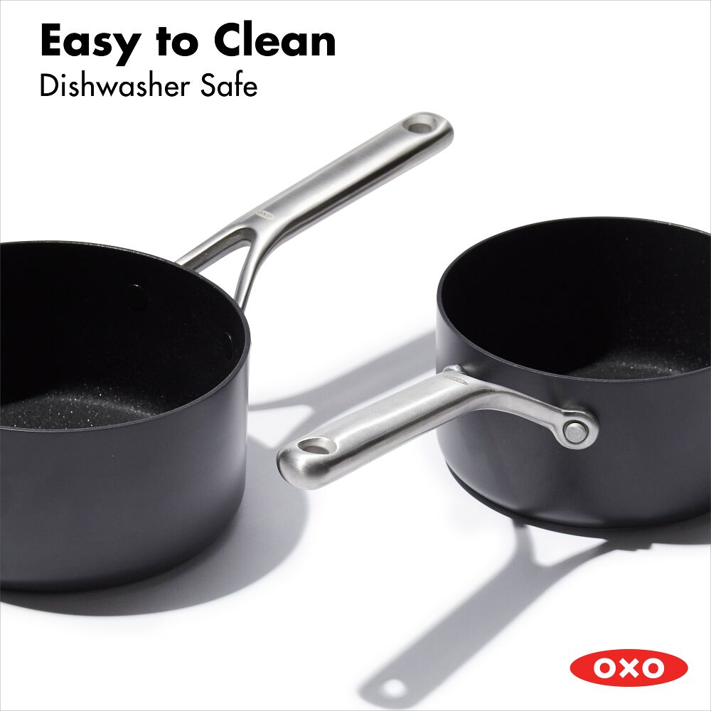 Ceramic Professional Non-Stick 4-Piece Saucepan Set (1.7 Qt & 2.3 Qt) G9