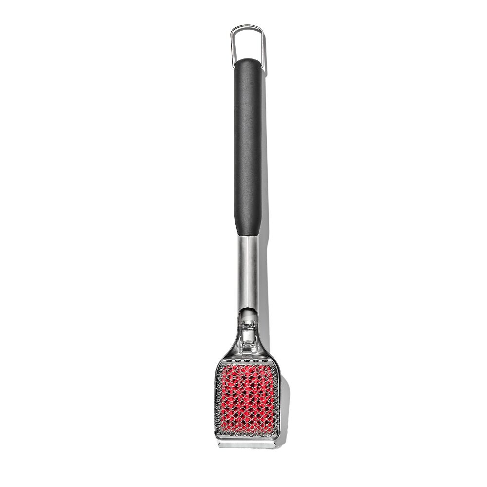 Coiled Grill Brush With Replaceable Head L3