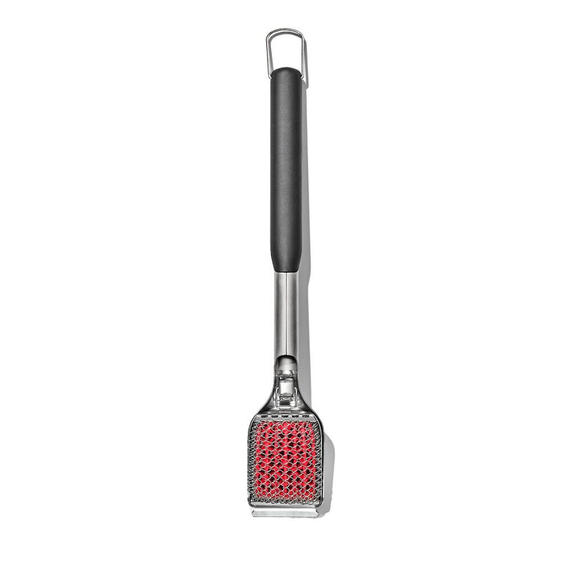 Coiled Grill Brush With Replaceable Head L3