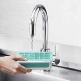 Covered Silicone Ice Cube Tray-Cocktail Cubes B4