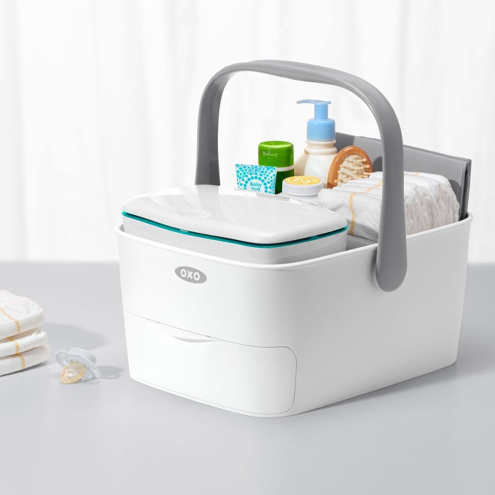 Diaper Caddy with Changing Mat B8