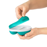 Divided Feeding Dish with Removable Ring O5