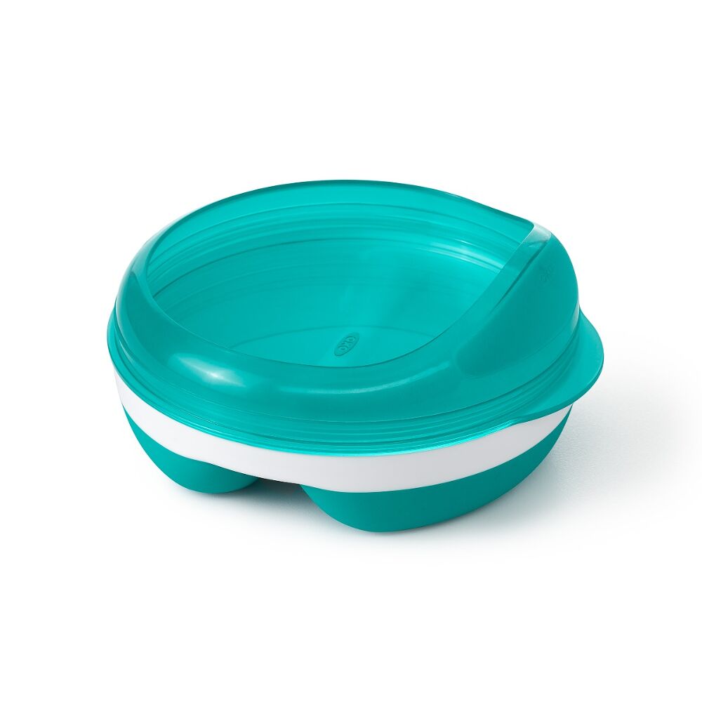 Divided Feeding Dish with Removable Ring O5