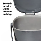 Easy-Clean Compost Bin - 0.75 Gal V0